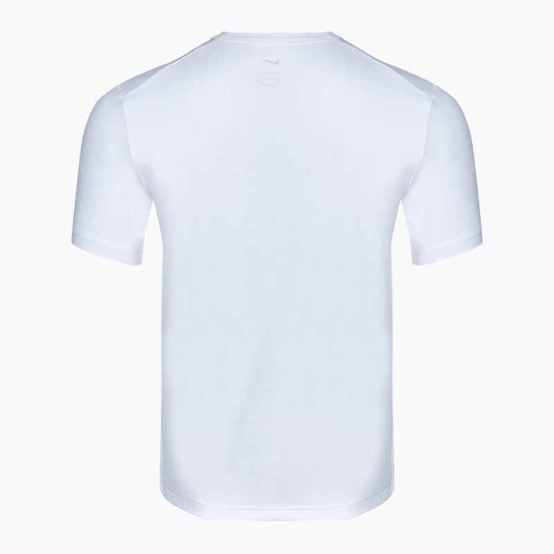 Men's Nike Dri-Fit UV Hyverse t-shirt white/black 2