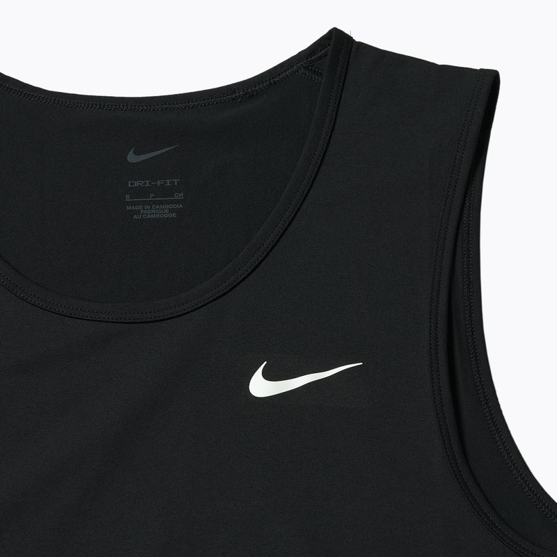 Men's training tank top Nike Dri-Fit Hyverse black/white 3