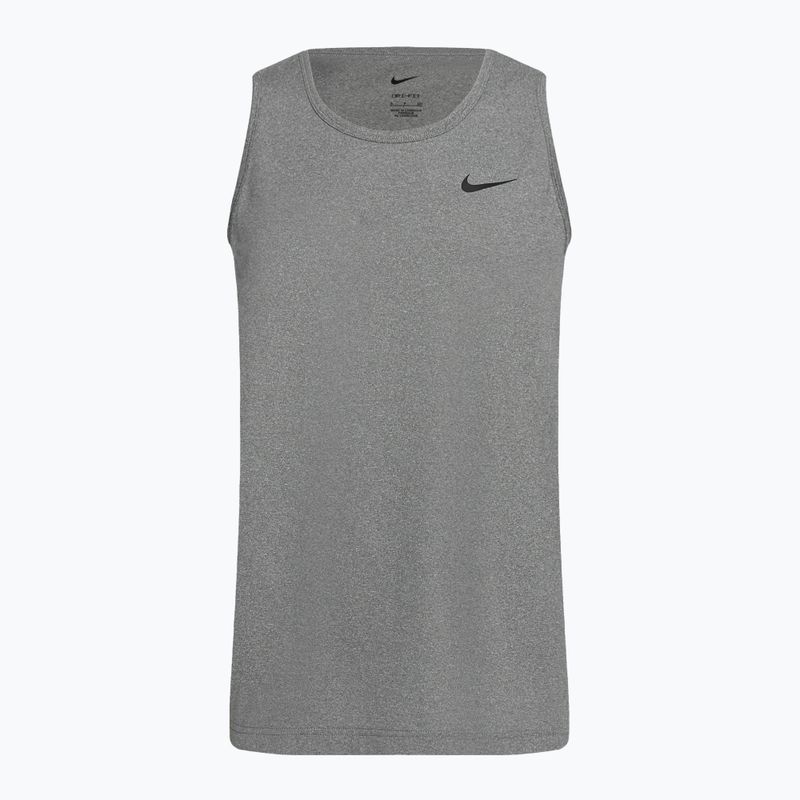 Men's training tank top Nike Dri-Fit Hyverse smoke grey/heather/black