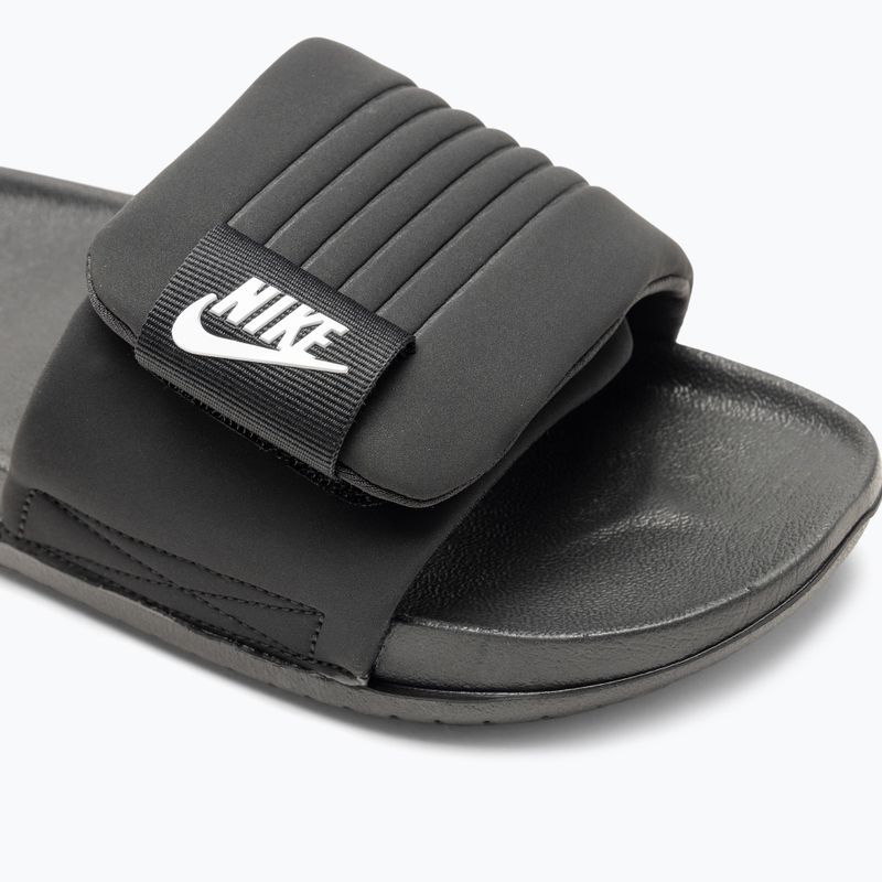 Men's Nike Offcourt Adjust slides black/black/white 7