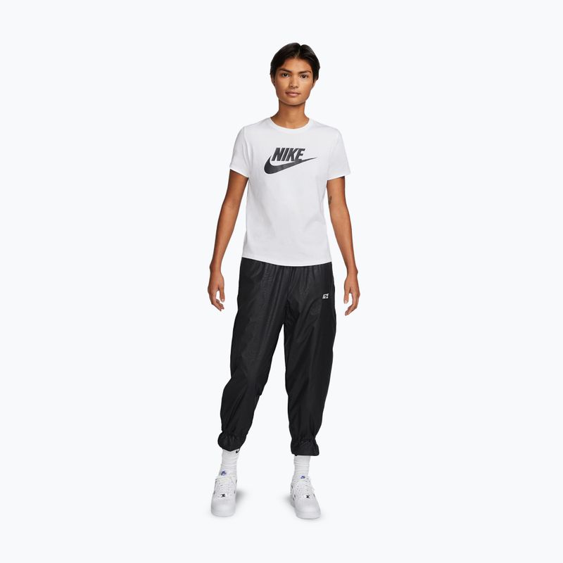 Women's T-shirt Nike Sportswear Club Essentials Logo white/black 2