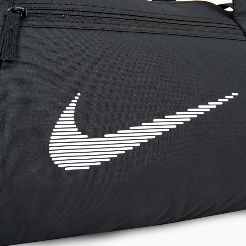 Women's training bag Nike Gym Club 24 l black/black/white 4