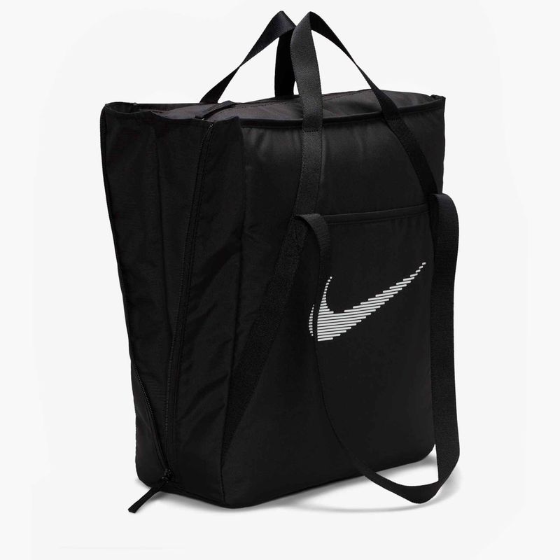 Women's training bag Nike Gym 28 l black/black/white 3