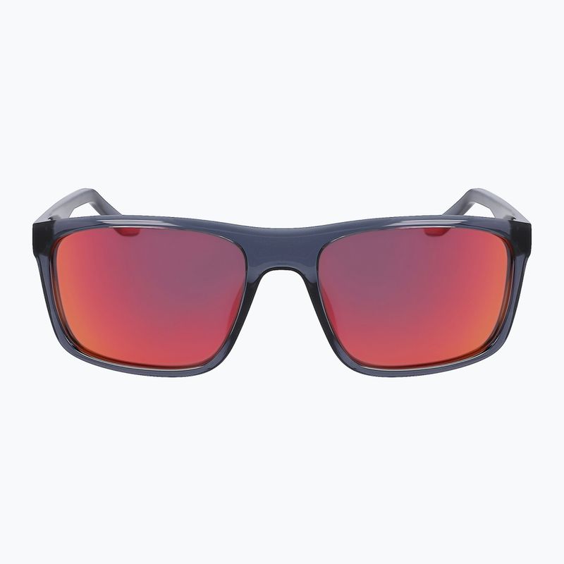 Nike Fire L dark grey/ polar red flash sunglasses 2