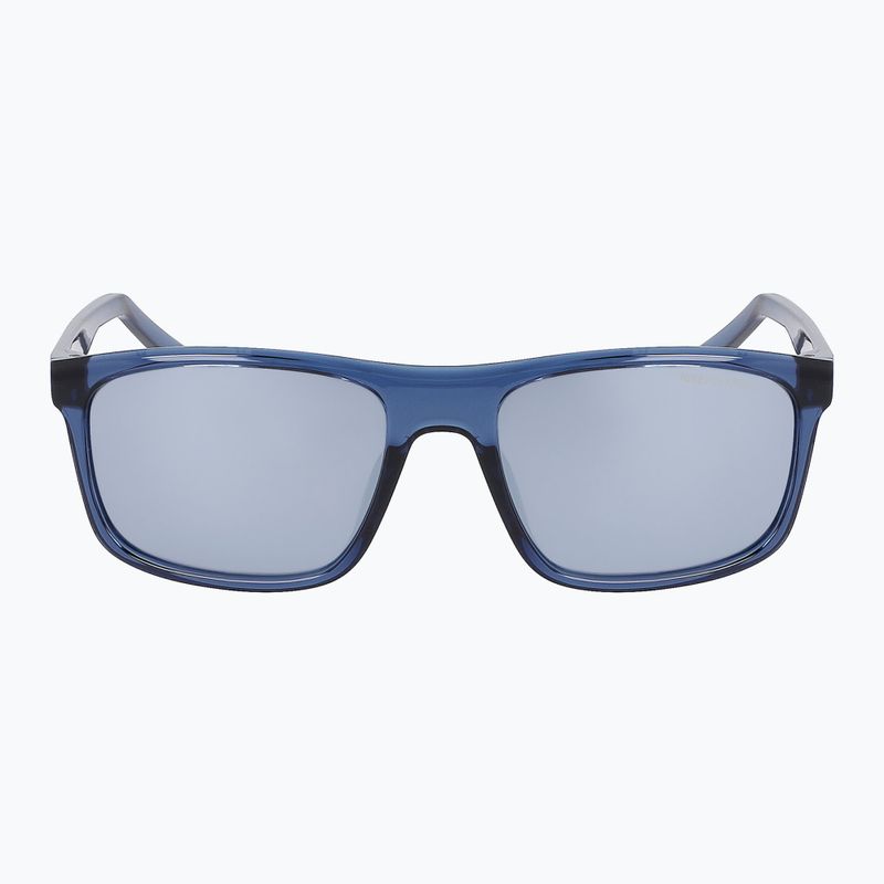 Nike Fire L matte mystic navy/polar silver sunglasses 2