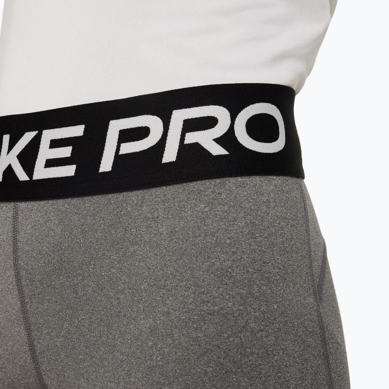 Children's shorts Nike Pro Dri-Fit 5" carbon heather/white 5