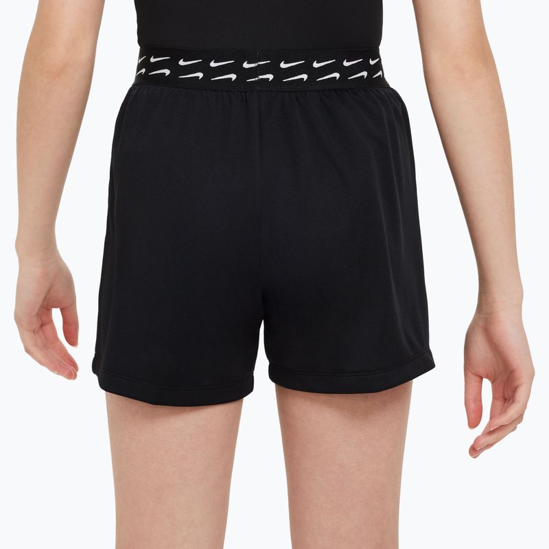 Children's shorts Nike Trophy Dri-Fit black/white 4