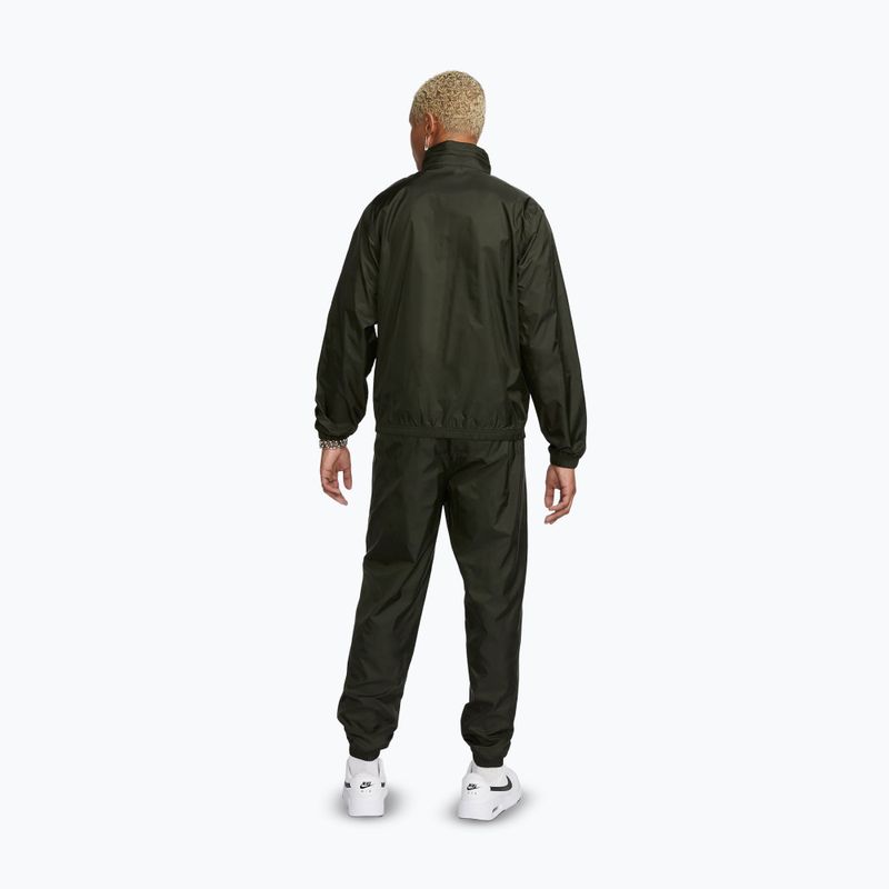 Men's tracksuit Nike Sportswear Club Lined Woven sequoia/white 3