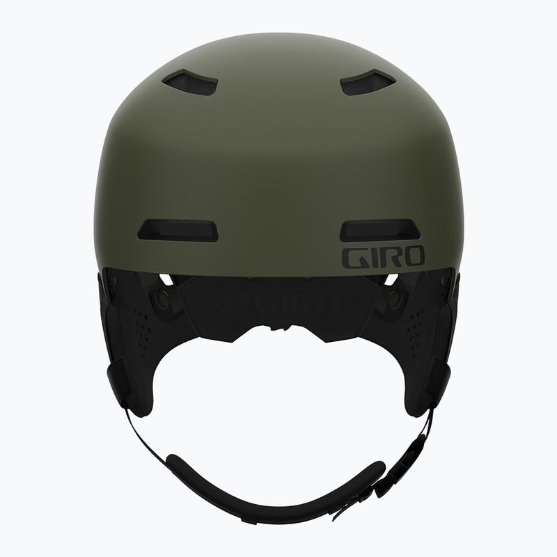 Ski helmet Giro Ledge FS matte trail green 3