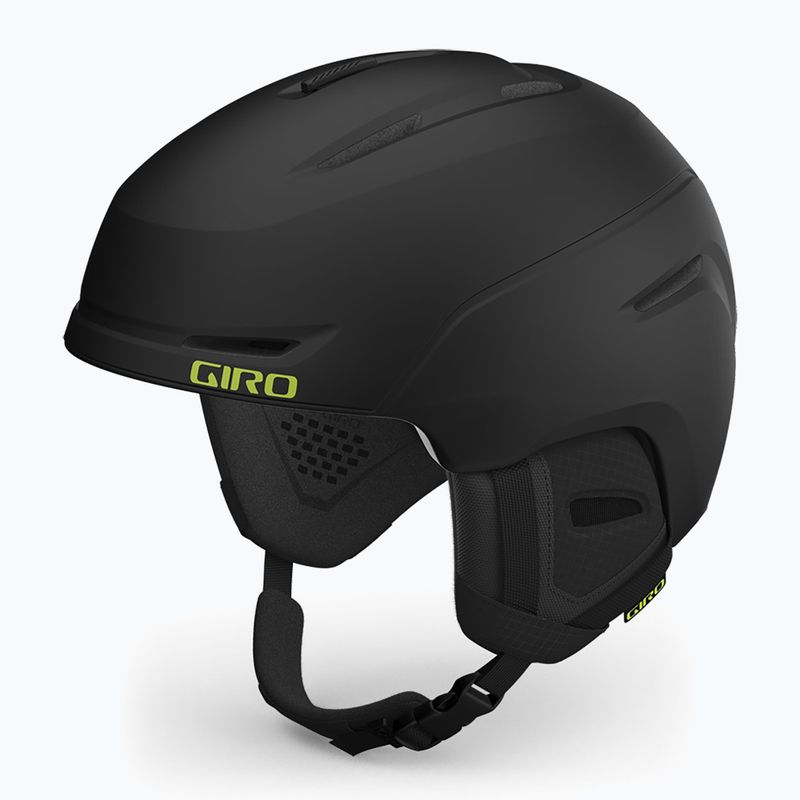 Giro Neo matte black/ano green ski helmet