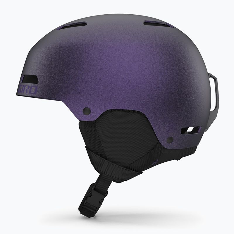 Giro Ledge FS ski helmet matte black/purple pearl 2