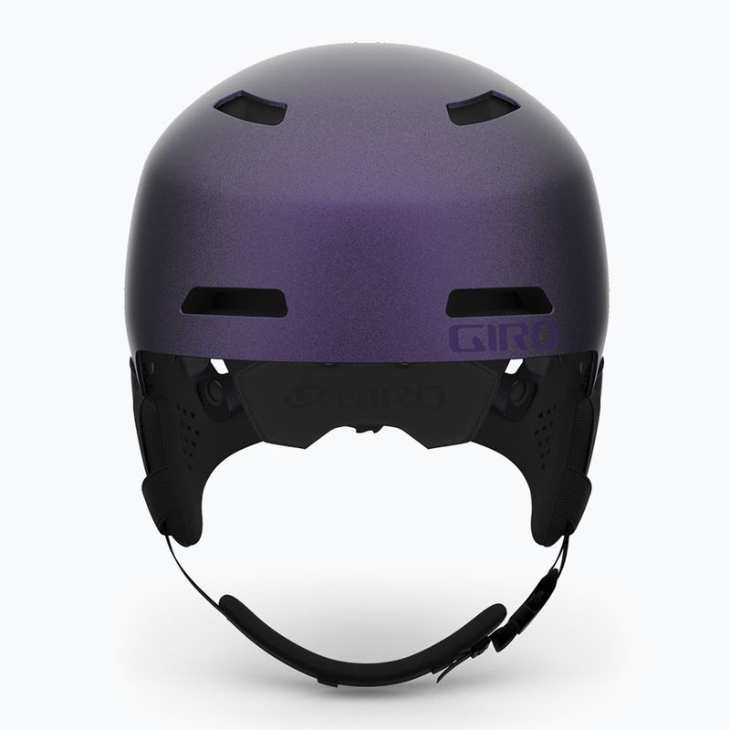 Giro Ledge FS ski helmet matte black/purple pearl 3