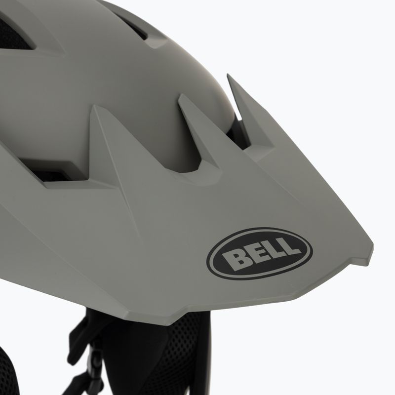 Bell Sanction 2 matte dark gray bicycle helmet 7