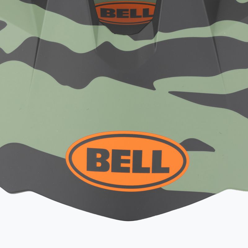 Bell Sanction 2 DLX Mips ravine matte dark green/orange bike helmet 7