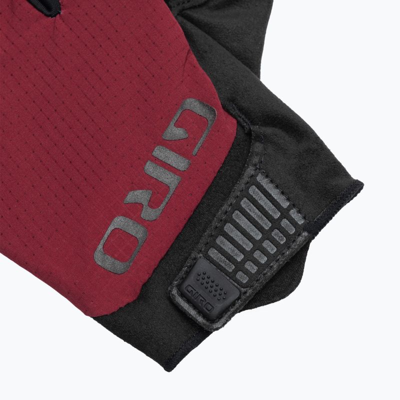 Men's cycling gloves Giro Bravo Gel II ox red 4