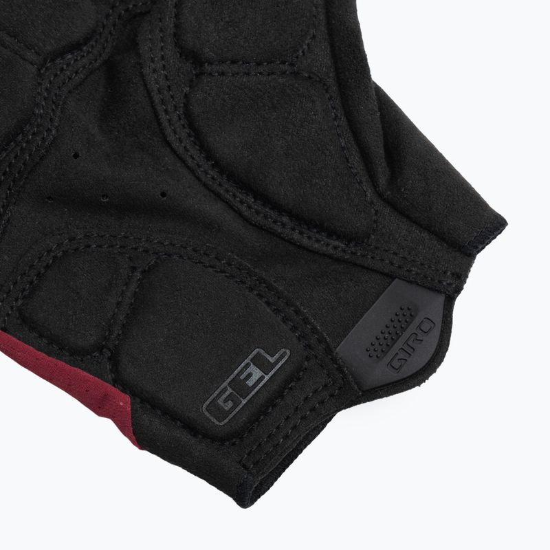 Men's cycling gloves Giro Bravo Gel II ox red 6