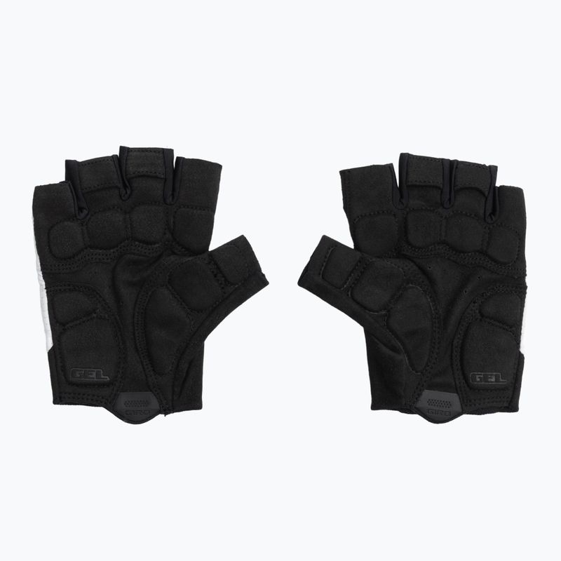 Men's cycling gloves Giro Bravo Gel II white 3