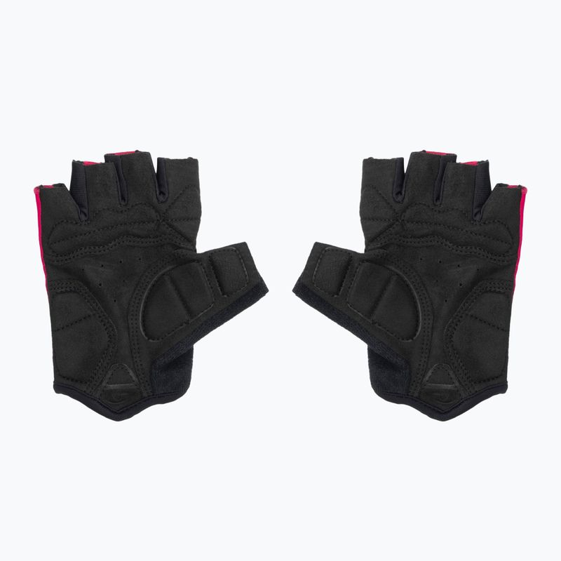 Women's cycling gloves Giro Jag'ette raspberry/dark cherry 3
