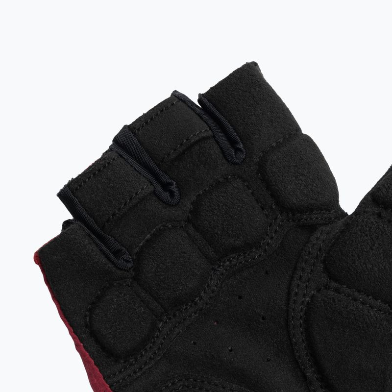Women's cycling gloves Giro Tessa Gel II dark cherry 5