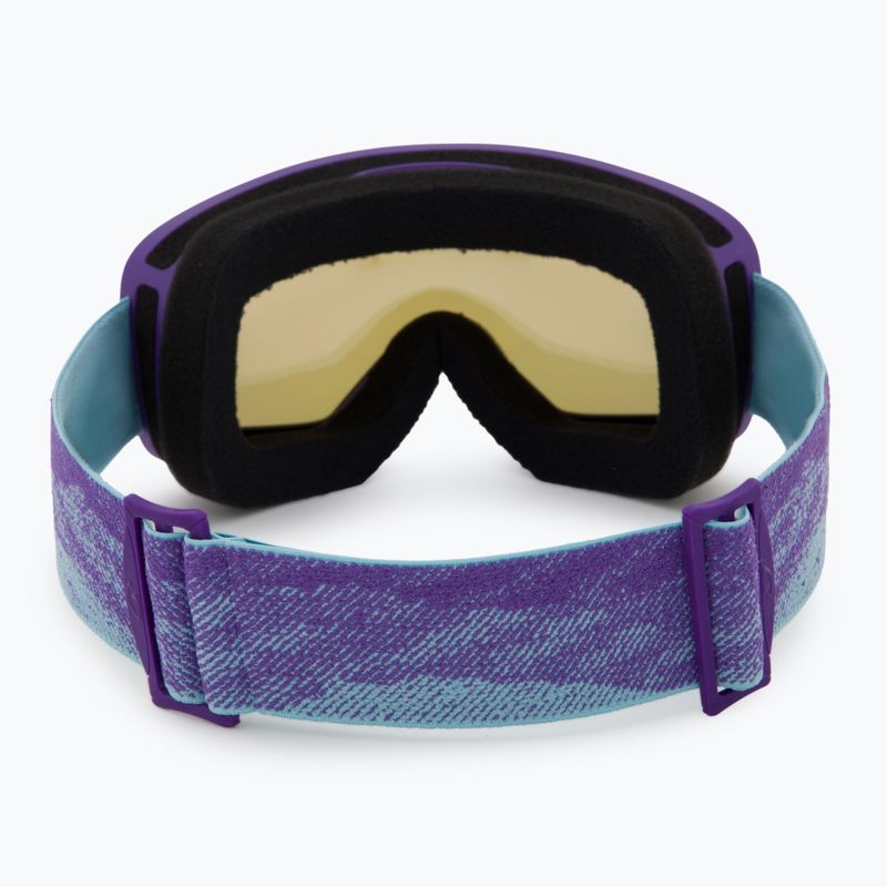Giro Stomp purple linticular/ amber pink children's ski goggles 3