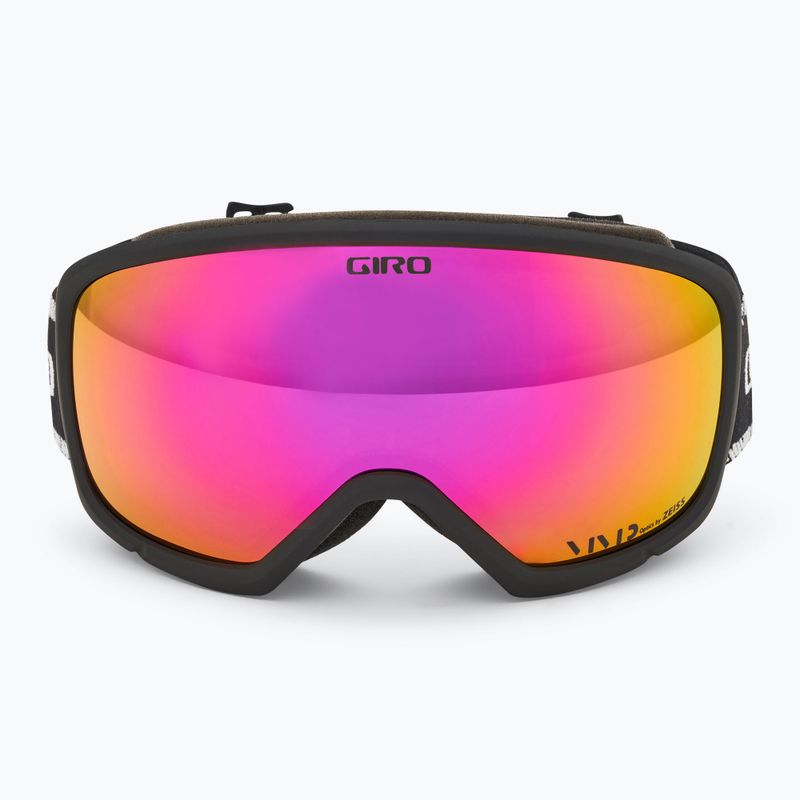 Women's ski goggles Giro Millie black&white chute/pink 2