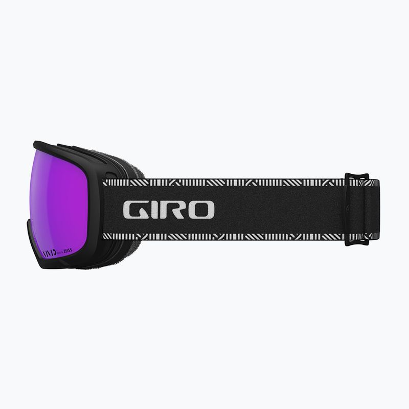 Women's ski goggles Giro Millie black&white chute/pink 7