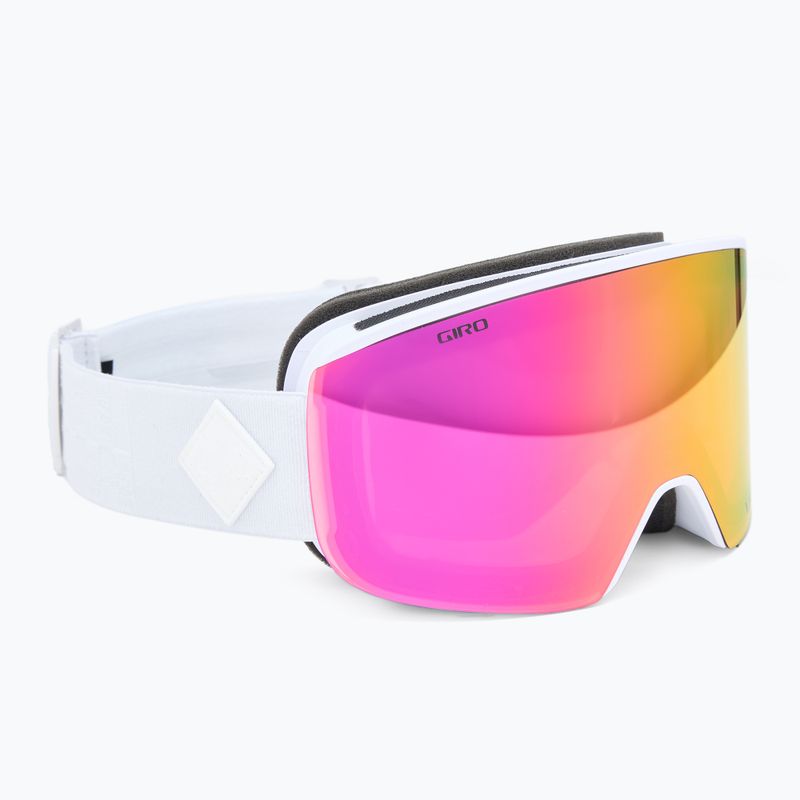 Women's ski goggles Giro Ella white bliss/pink/infrared 2