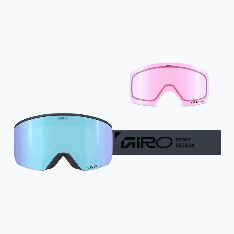 Ski goggles Giro Axis indigo stacked/vivid royal/vivid infrared 7