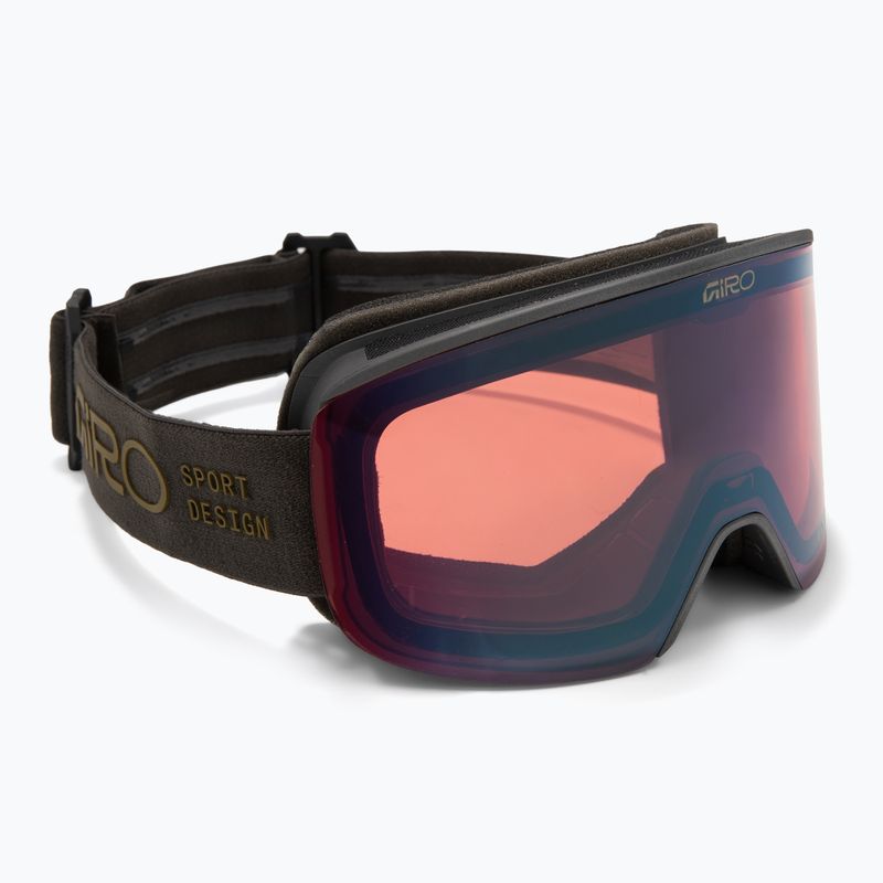 Ski goggles Giro Axis midnight brown stacked/vivid petrol/vivid infrared 2