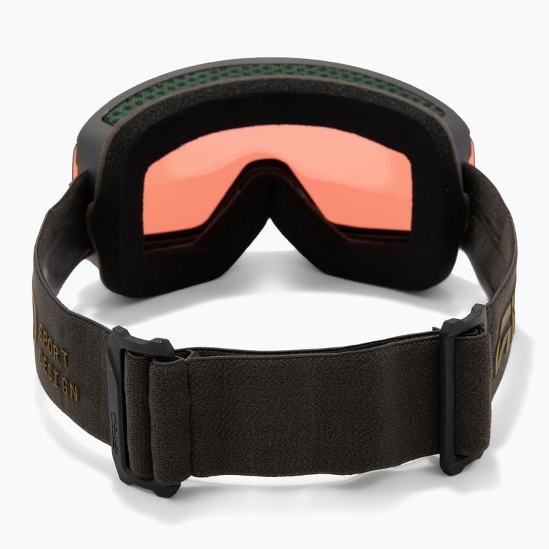 Ski goggles Giro Axis midnight brown stacked/vivid petrol/vivid infrared 4