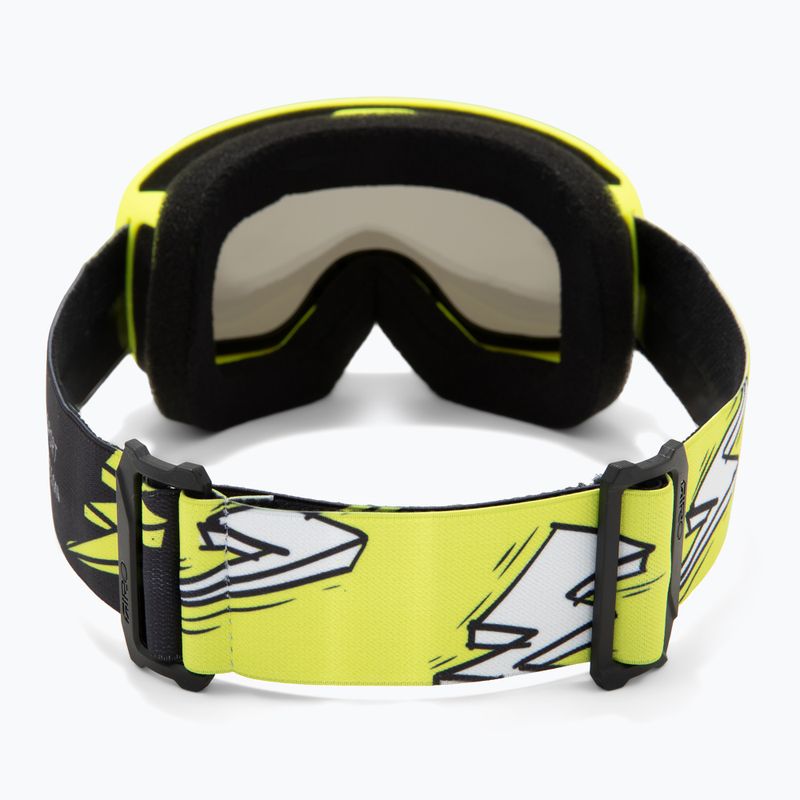 Children's ski goggles Giro Buster Jr yellow bolts/ultra black 3
