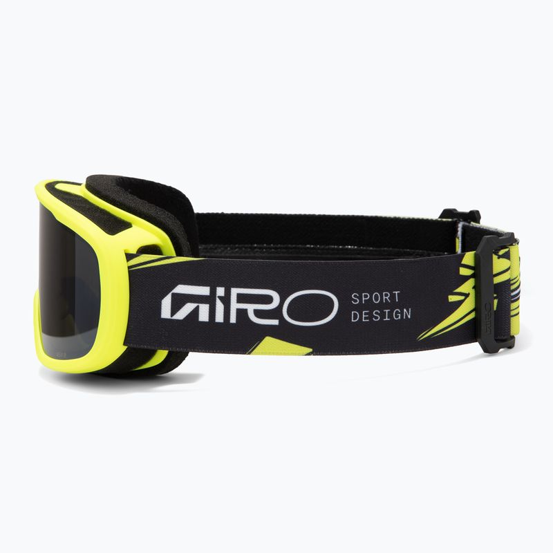 Children's ski goggles Giro Buster Jr yellow bolts/ultra black 4