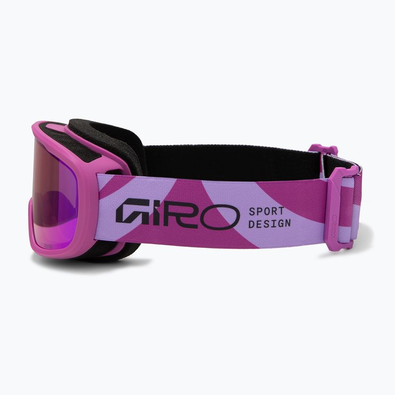 Children's ski goggles Giro Buster Jr pink flow/amber pink 4