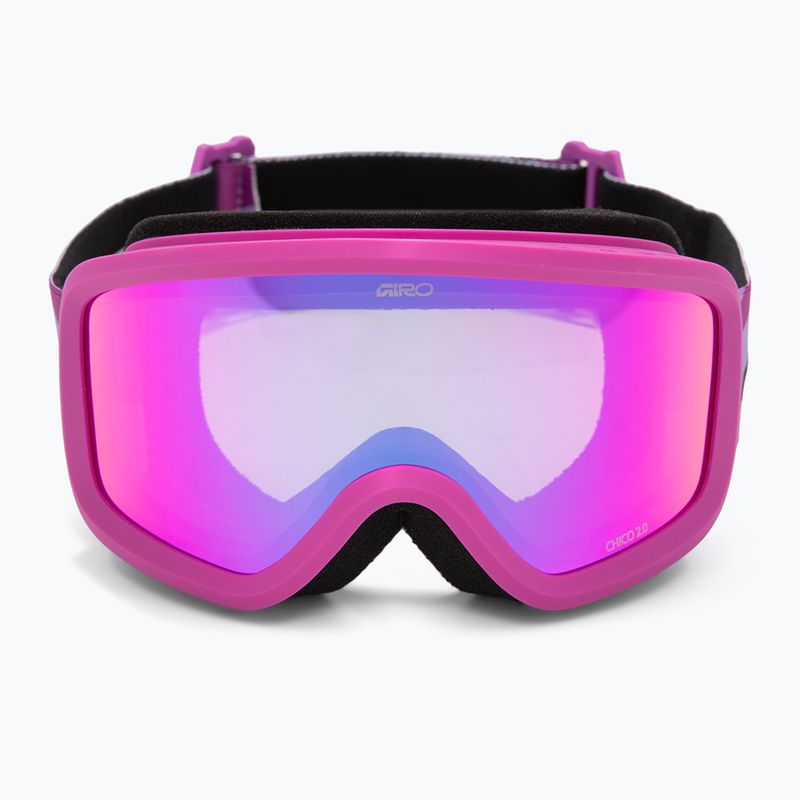 Children's ski goggles Giro Chico 2.0 Jr pink flow/amber pink 2