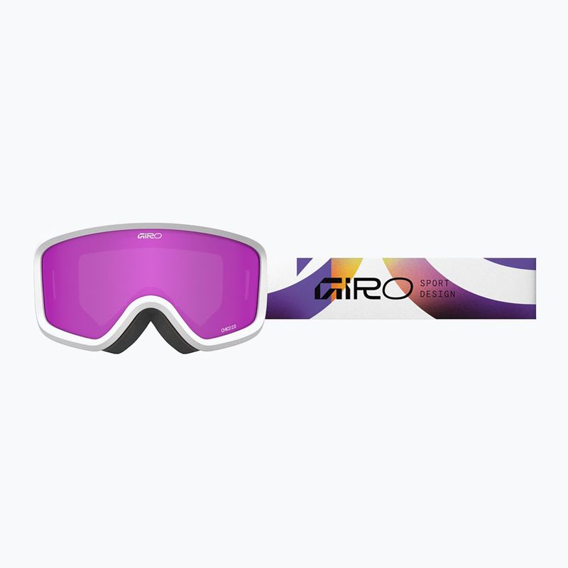 Children's ski goggles Giro Chico 2.0 Jr pink flow/amber pink 5
