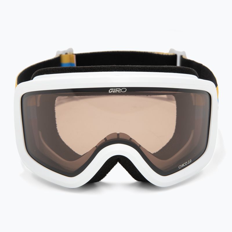 Children's ski goggles Giro Chico 2.0 Jr purple waves/amber rose 2