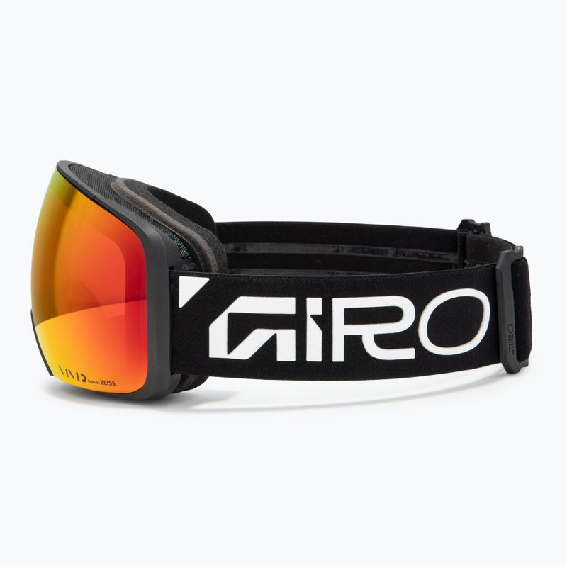 Ski goggles Giro Comp black wordmark/vivid ember/vivid infrared 5