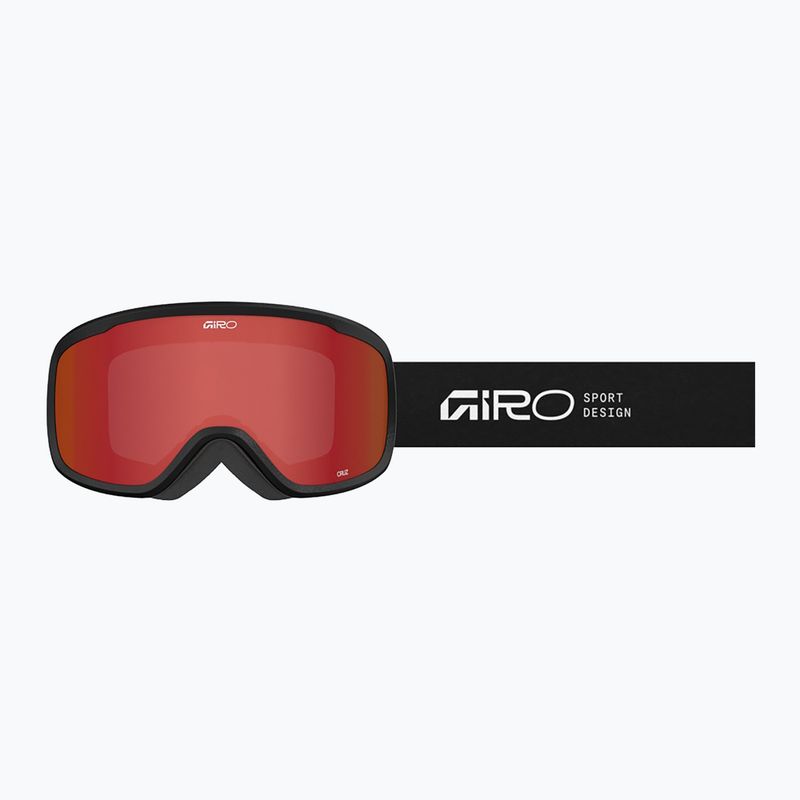 Ski goggles Giro Cruz black stacked/amber scarlet 5