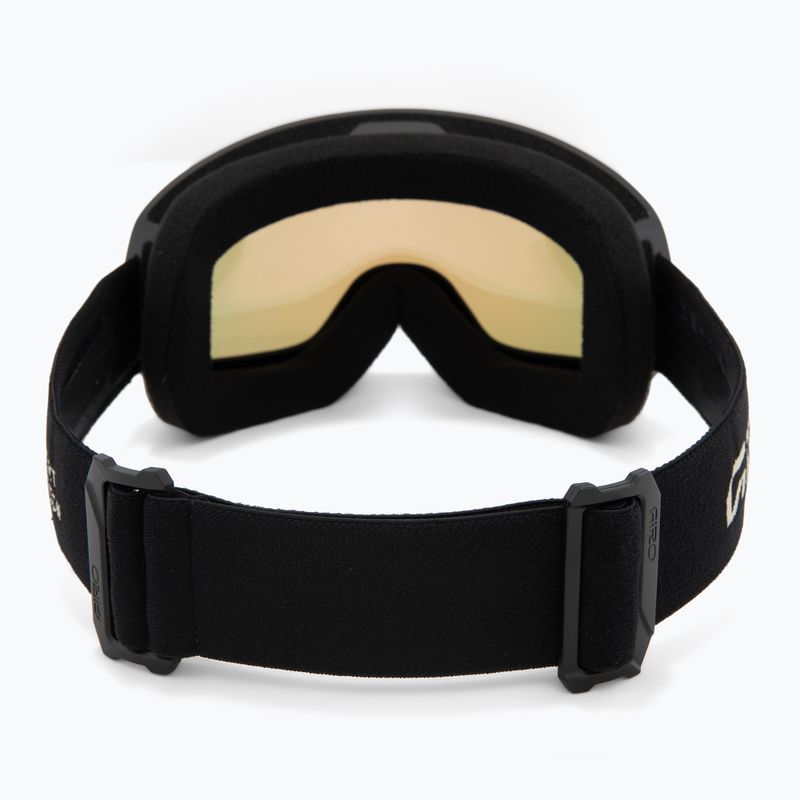 Ski goggles Giro Cruz black tan stacked/amber scarlet 3