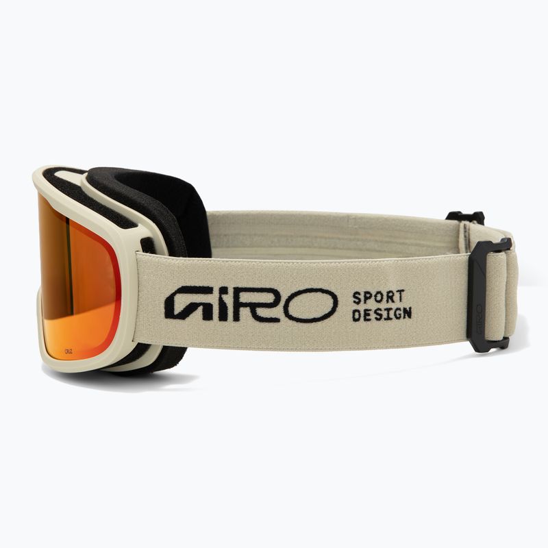 Ski goggles Giro Cruz stone stacked/amber scarlet 4