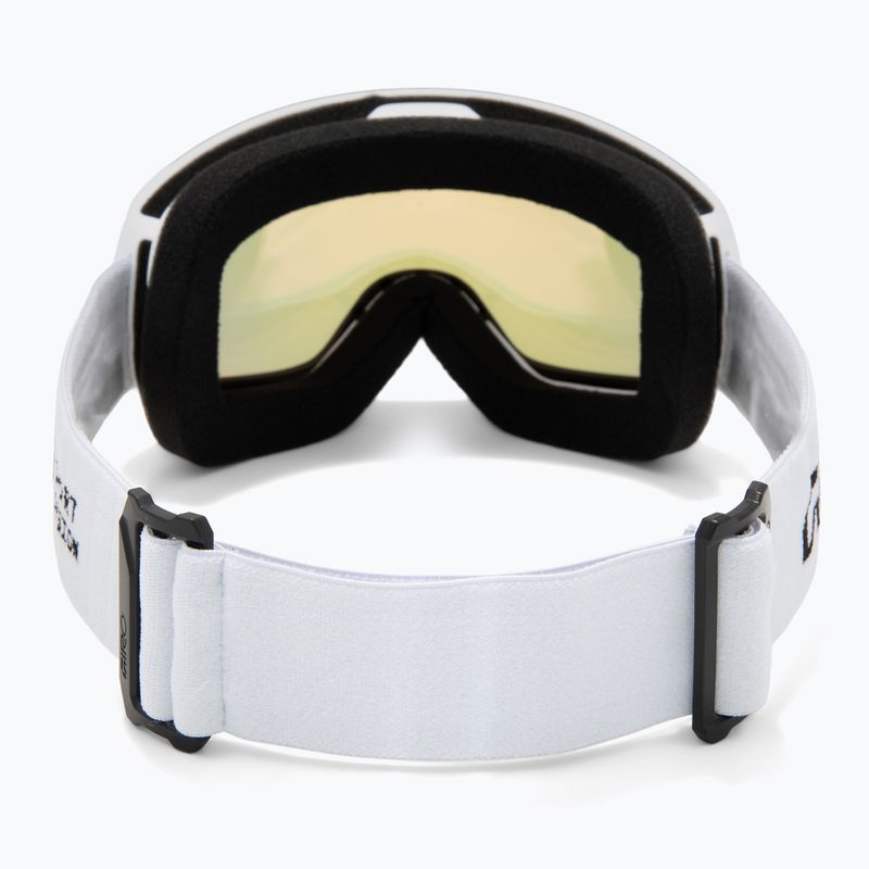 Ski goggles Giro Cruz white stacked/amber pink 3
