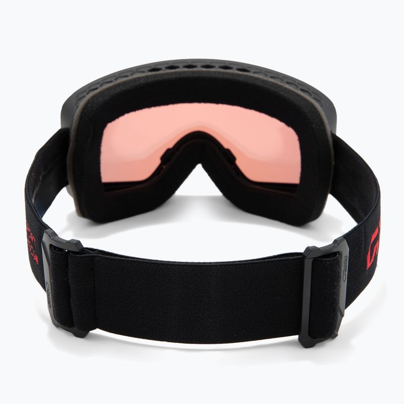 Ski goggles Giro Method black/red stacked/vivid ember/vivid infrared 4