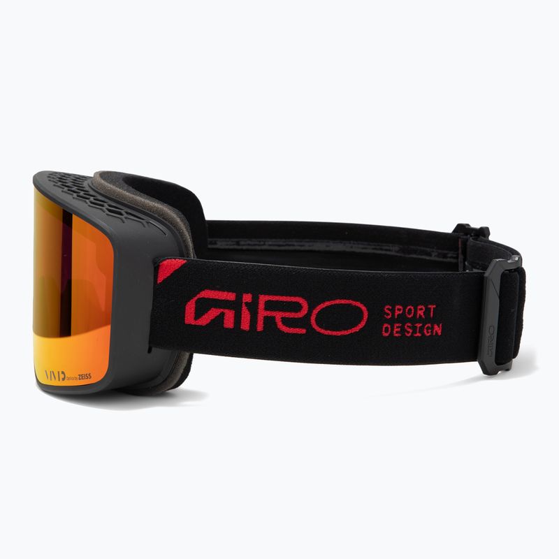 Ski goggles Giro Method black/red stacked/vivid ember/vivid infrared 5