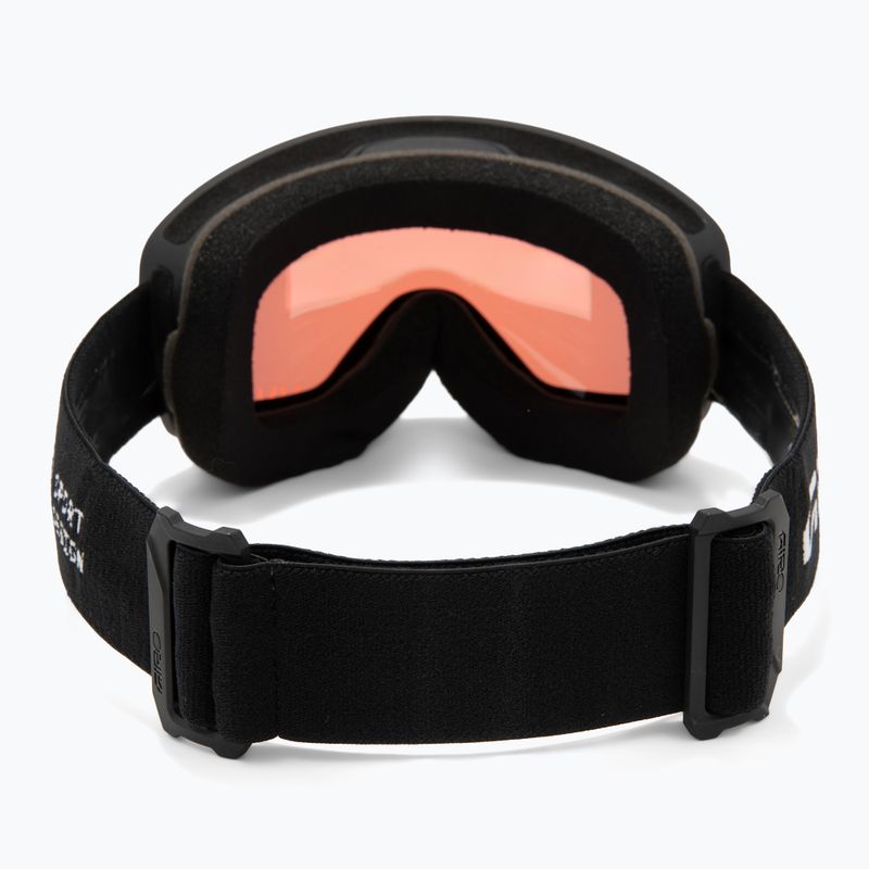 Ski goggles Giro Ringo black stacked/vivid ember 3