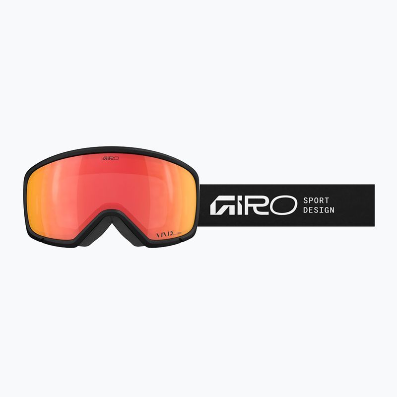 Ski goggles Giro Ringo black stacked/vivid ember 5