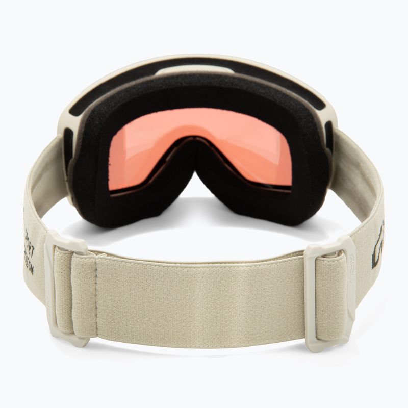 Ski goggles Giro Ringo stone stacked/vivid ember 3