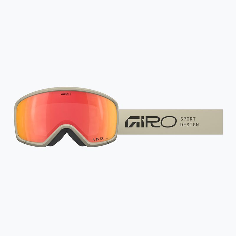Ski goggles Giro Ringo stone stacked/vivid ember 5