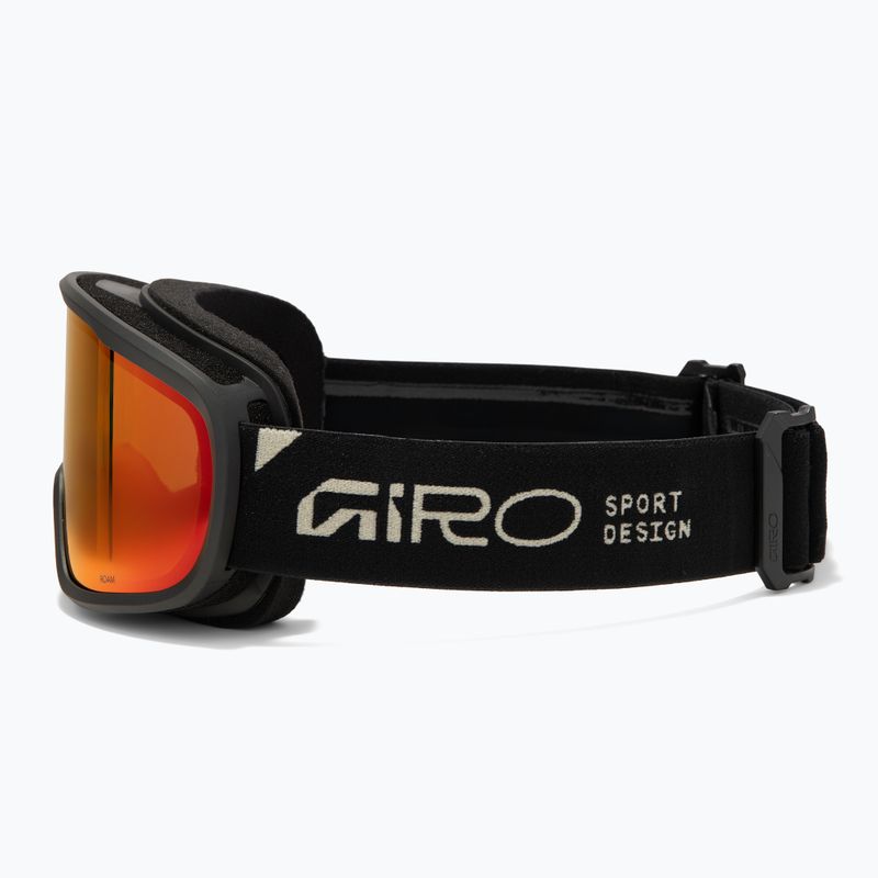 Ski goggles Giro Roam black stone stacked/amber scarlet/yellow 5