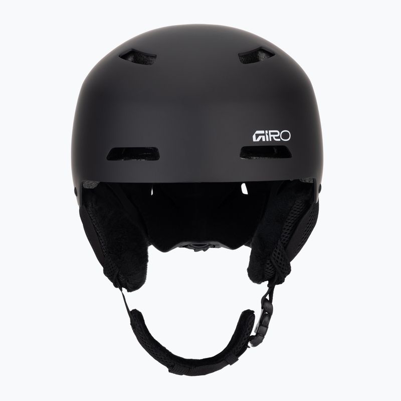 Children's ski helmet Giro Crue matte black 2