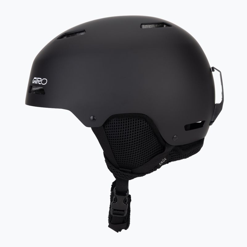 Children's ski helmet Giro Crue matte black 3